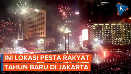 Daftar Lokasi Panggung Rakyat Tahun Baru 2025 di Jakarta