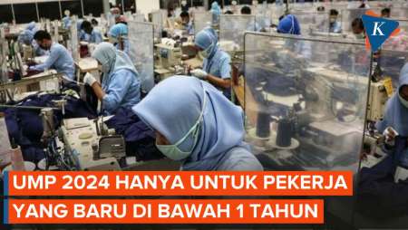 Kenaikan UMP 2024 Tak Lebih dari Rp 200.000, Ini Penjelasan Kemenaker