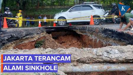 Waspada! Jakarta Berpotensi Alami Sinkhole, Ini Penyebabnya