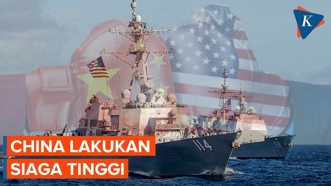 Kapal Perang AS Transit di Selat Taiwan
