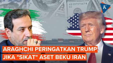 Araghchi Peringatkan Trump jika Berani "Sikat" Aset Iran yang Dibekukan