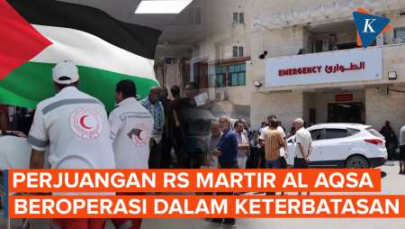 Kekurangan Tenaga hingga Obat, RS Martir Al Aqsa Terus Berjuang untuk Warga Gaza