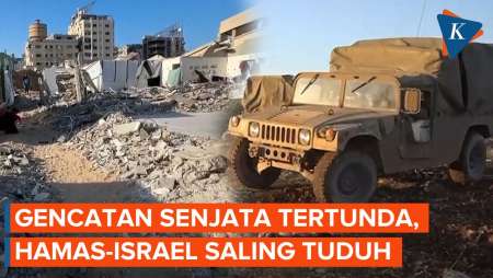 Hamas dan Israel Saling Menyalahkan atas Penundaan Gencatan Senjata Gaza