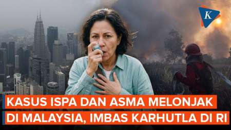 Kasus ISPA dan Asma Melonjak Tajam di Malaysia Gegara Dibekap Kabut Asap dari Indonesia