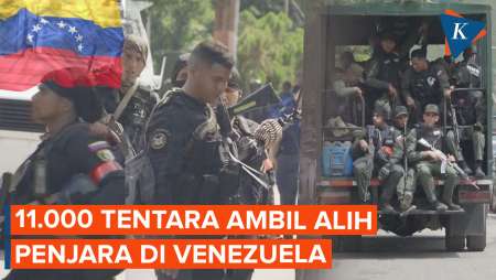 11.000 Tentara Ambil Alih Penjara Paling Bahaya di Venezuela untuk…