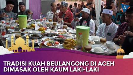 Tradisi Masak Kuah Beulangong di Aceh Besar, Dilakukan oleh Laki-Laki Tiap Pertengahan Ramadhan