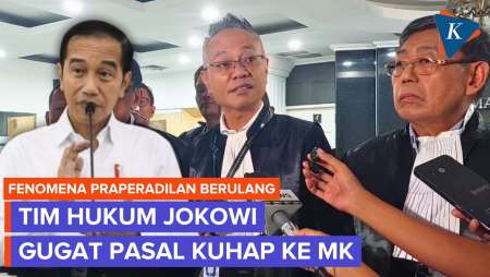 Tim Hukum Jokowi Gugat Aturan Praperadilan ke MK