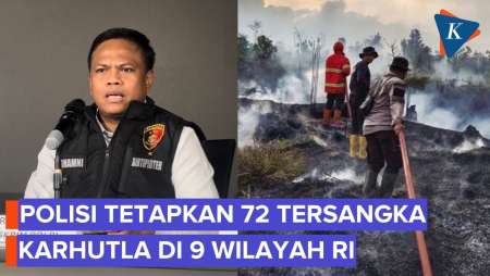 Polisi Tetapkan 72 Tersangka Kasus Kebakaran Hutan Dan Lahan Di 9 Wilayah RI