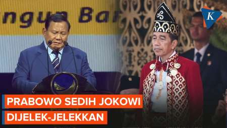 Prabowo Sedih Banyak yang Menjelek-jelekkan Jokowi