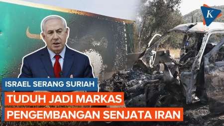 Alasan Israel Serang Suriah, Tuding Jadi Markas Pengembangan Rudal Iran