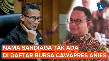 PKS Sebut Sandiaga Uno Tak Masuk Bursa Cawapres Anies