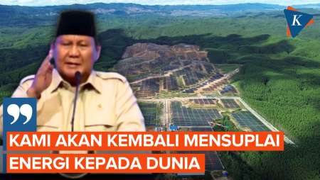 Pamer Berbagai Energi Indonesia, Prabowo: Kita Akan Kembali Mensuplai Dunia