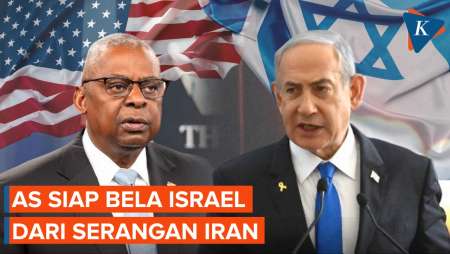 Pentagon: AS Sepenuhnya Siap Membela Israel dari Serangan Iran