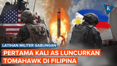 Latihan "Dipantau" China, AS Kali Pertama Tembakkan Tomahawk di Filipina