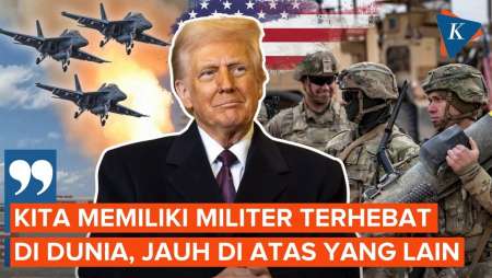 Trump Sesumbar AS Menang Perang Iran Karena Militernya Terkuat Di Dunia