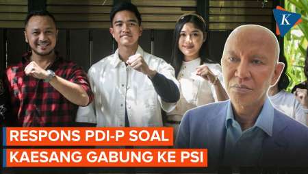 Kaesang Gabung PSI, PDI-P: Jutaan Kader Siap Menggantikan