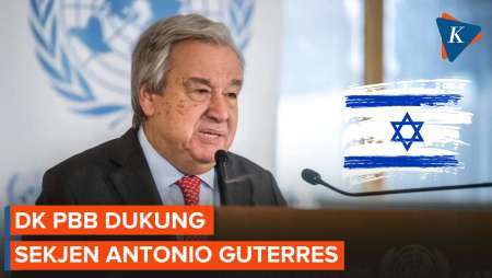 DK PBB Bela Sekjen Antonio Guterres Usai Israel Larang Masuk ke Negaranya