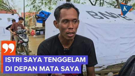 Kisah Pilu Korban Banjir Aceh: Istri Hanyut Saat Arungi Sungai Pakai Kulkas