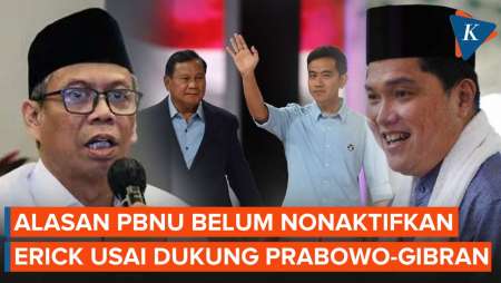 Teka-teki Penonaktifan Erick Thohir dari PBNU Usai Resmi Dukung Prabowo-Gibran