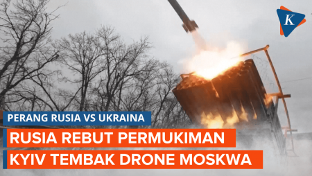 Rusia Rebut 3 Pemukiman Ukraina, Kyiv Tembak Jatuh Drone Moskwa