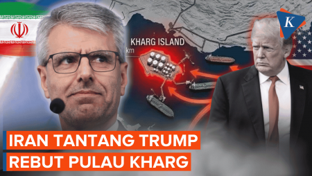 Trump Ingin Rebut Pulau Kharg, Iran: Kami Menanti Pasukan AS!