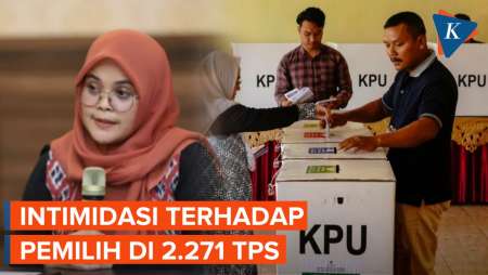 Bawaslu Temukan Dugaan Kasus Intimidasi terhadap Pemilih di 2.271 TPS