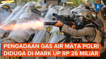 ICW Laporkan Dugaan Mark Up Pengadaan Gas Air Mata Polri Rp 26 Miliar ke KPK