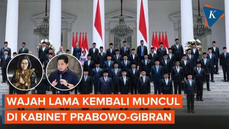 Daftar Menteri Lama Jokowi yang Masuk Kabinet Prabowo