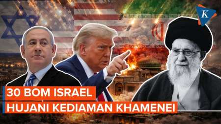 Israel Bombardir Rumah Ayatollah Ali Khamenei dengan 30 Bom