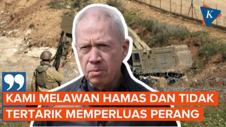 Israel Tak Tertarik Lawan Hizbullah, Menhan Yoav Gallant: Lawan Kami di Gaza