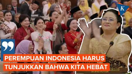 Puan Dapat Standing Applause Saat Suarakan Kesetaraan Gender