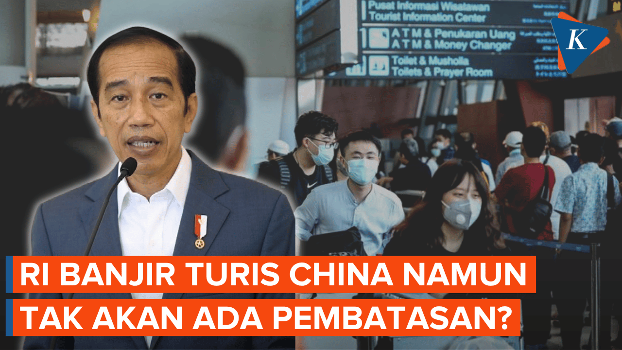 Banjir Turis China pada Februari, Jokowi Pastikan Tak akan Lakukan Pembatasan