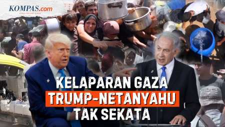 AS-Israel Pecah Kongsi? Trump Akui Kelaparan di Gaza, Bantah Klaim Netanyahu