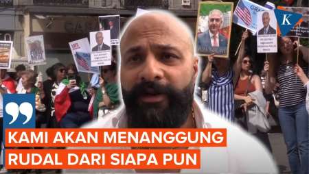 Di Madrid, Warga Iran Dukung Serangan AS-Israel: Kami Akan Menanggung Bom!