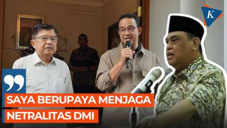 Jusuf Kalla Dukung Anies-Cak Imin, Dewan Masjid Indonesia Tetap Netral