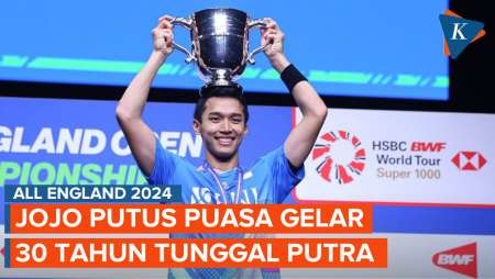 All England 2024: Jonatan Christie Akhiri Dahaga Gelar 30 Tahun Tunggal Putra Indonesia