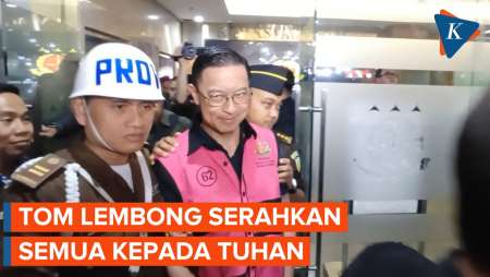 Terseret Kasus Korupsi, Tom Lembong: Saya Serahkan pada Tuhan