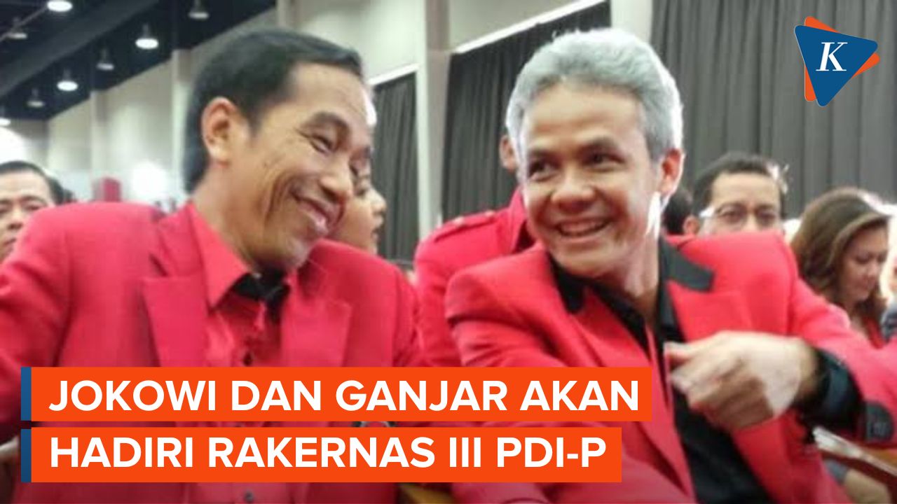 PDI-P Gelar Rakernas ke-3, Jokowi dan Ganjar Konfirmasi Hadir