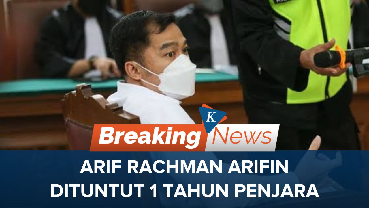 Arif Rachman Arifin Dituntut 1 Tahun Penjara Atas Kasus Perintangan Penyidikan Kematian Brigadir J