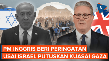 Israel Mau Kuasai Penuh Gaza, PM Inggris: Akan Banyak Pertumpahan Darah!
