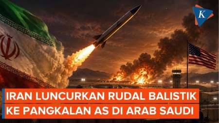 Iran Gempur Pangkalan Militer AS Di Arab Saudi, Kerahkan Rudal Balistik