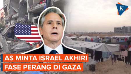 AS Minta Israel Akhiri Fase Perang di Gaza, Netanyahu 