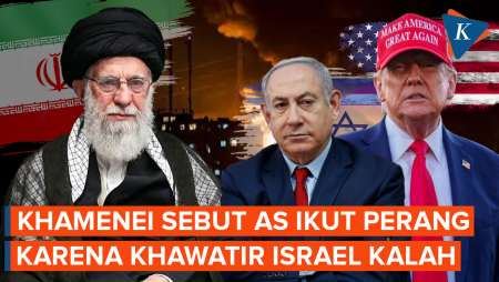 AS Ikut Campur Lawan Iran, Khamenei: Jika Tidak, Israel Akan Kalah