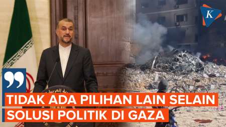 Menlu Iran ke Presiden Suriah: Hanya Solusi Politik untuk Tangani Gaza