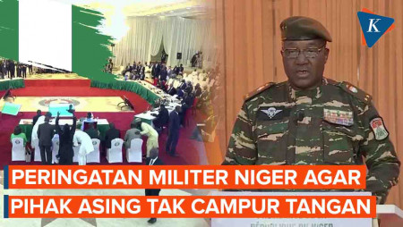 Militer Niger Peringatkan Campur tangan Pihak Asing Bisa Memperkeruh