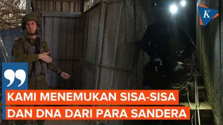 Momen Israel Geledah Terowongan di Selatan Gaza, Klaim Temukan DNA Para Sandera