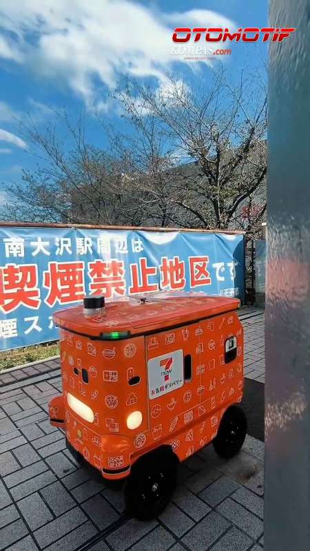Ini Dia Robot kurir LM-A, Cocok Buat di Jakarta Gak Ya?