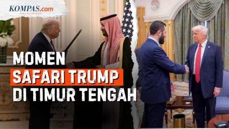 Sederet Momen Kunjungan Trump di Timur Tengah