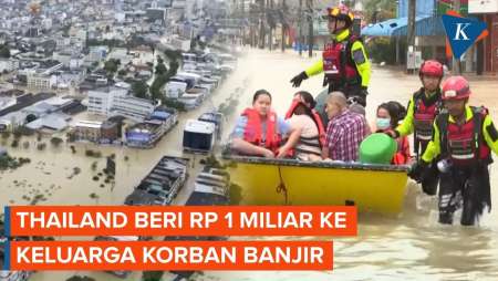 Banjir Thailand Tewaskan 162 Orang, Pemerintah Beri Rp 1 Miliar Untuk Keluarga Korban