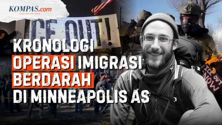 "Perang" Di Minneapolis AS Berujung Penembakan Alex Pretti, Apa Yang Terjadi?